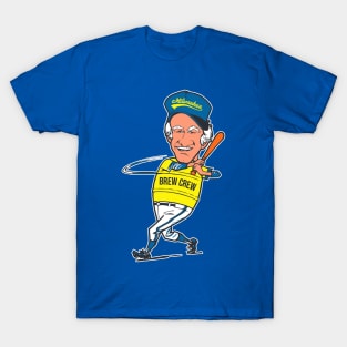 Mr Baseball ))(( Barrel Bob Uecker Baseball Fan T-Shirt